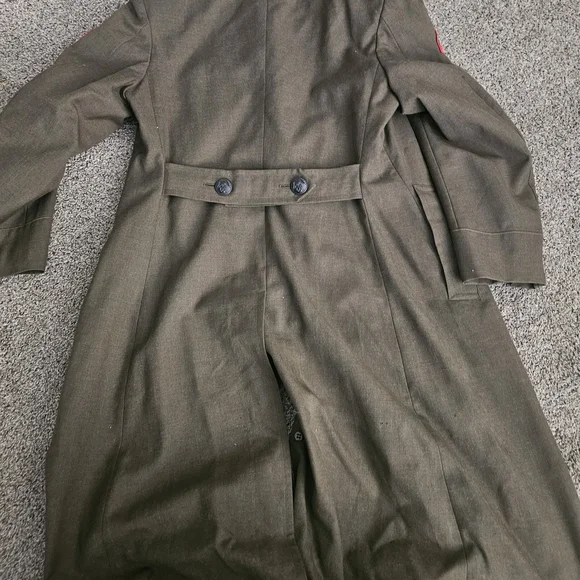 Vietnam War USMC Wool Overcoat Green Enlisted Marine Corps DSA 100-40